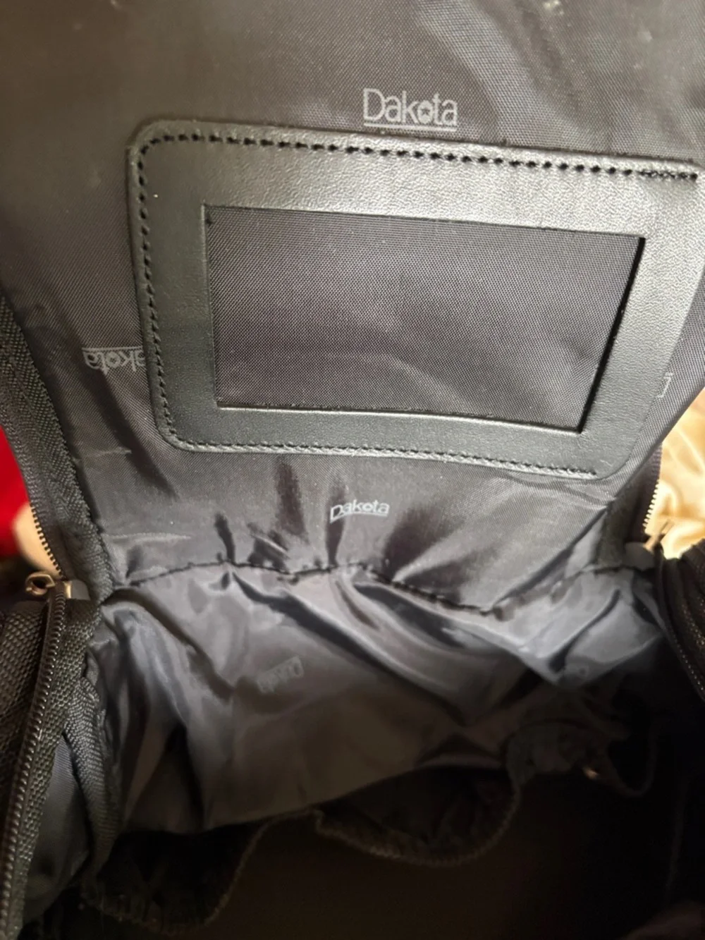 Dakota Black Ballistic Nylon Boarding Bag Multi-Pocket Duffel Trolley Sleeve